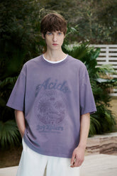 Men's Vintage-Washed Graphic T-Shirt